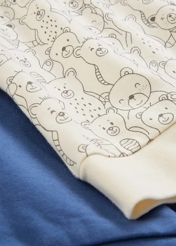 Lot de 2 sweats b&eacute;b&eacute; en coton, bonprix