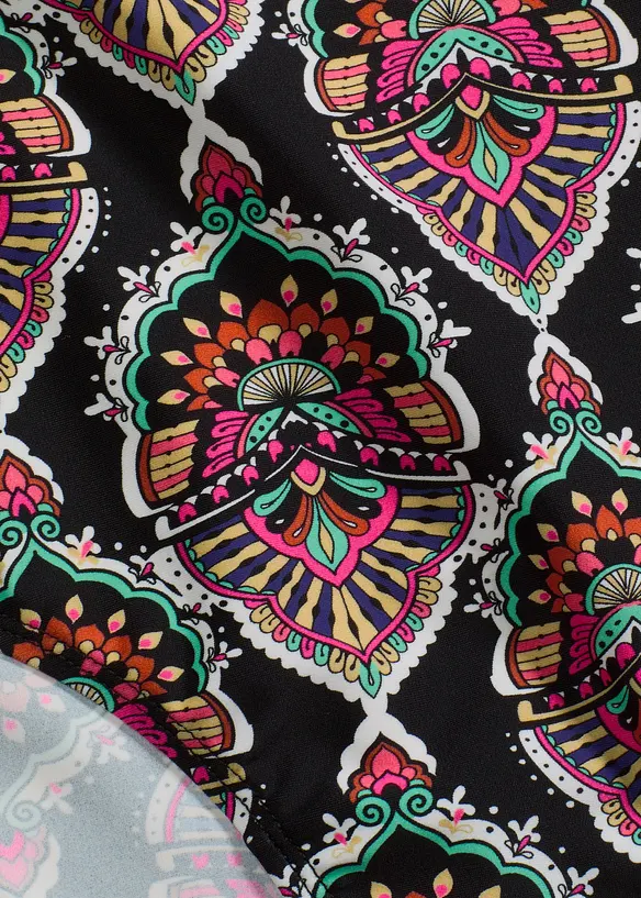 Bas de bikini taille haute, échancrure normale, bonprix