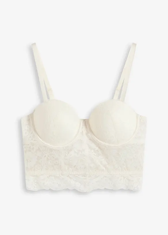 Top effet guêpière à armatures, bonprix