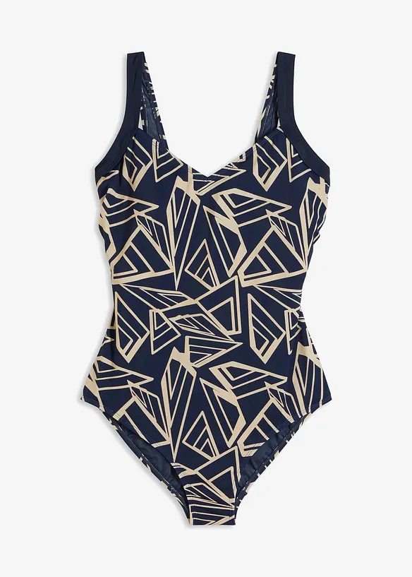 Maillot 1 pièce sculptant, maintien modéré, bonprix