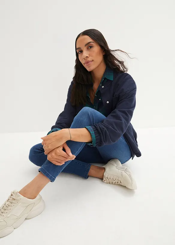 Jean slim taille haute, sculptant, bonprix