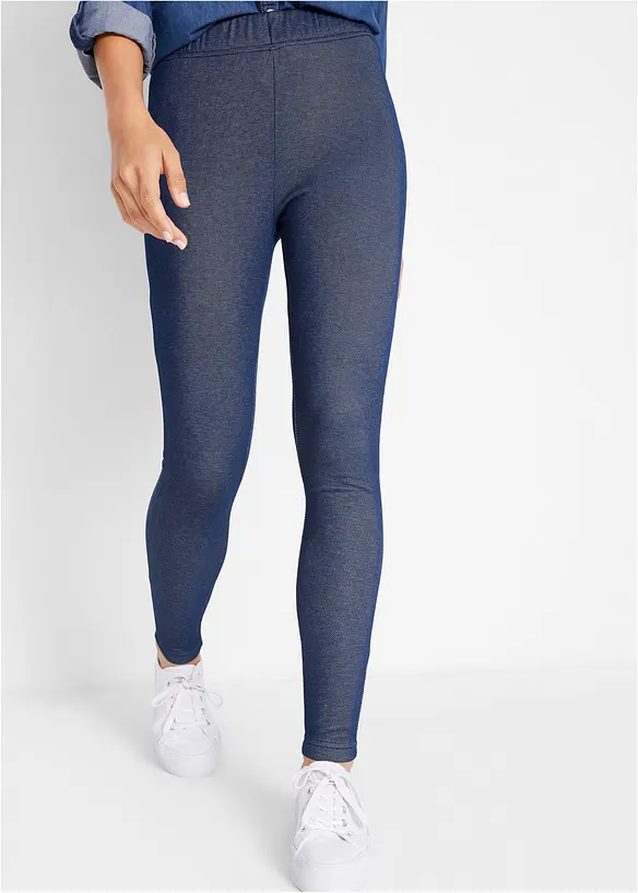 Legging chaud aspect jean, bonprix