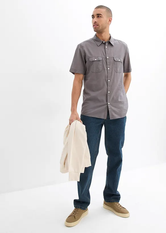 Chemise manches courtes 100% coton, bonprix