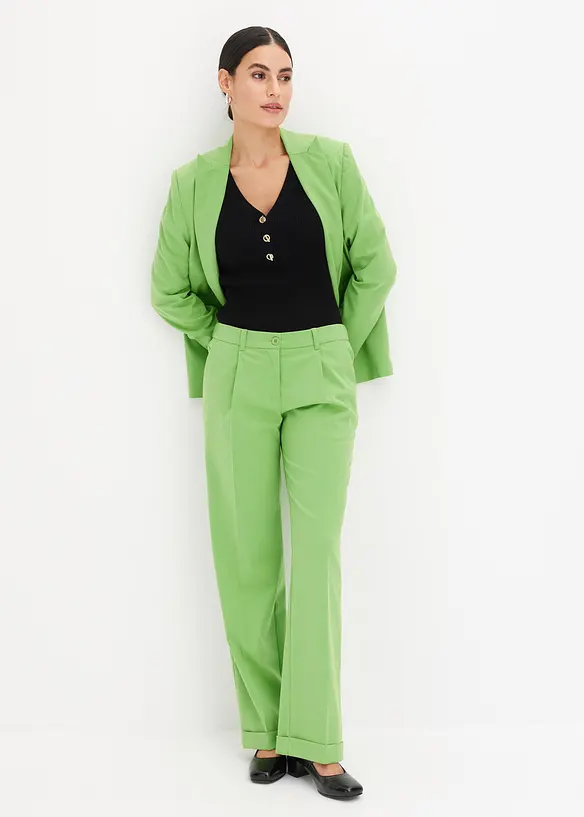 Pull c&ocirc;tel&eacute; en viscose m&eacute;lang&eacute;e, bonprix