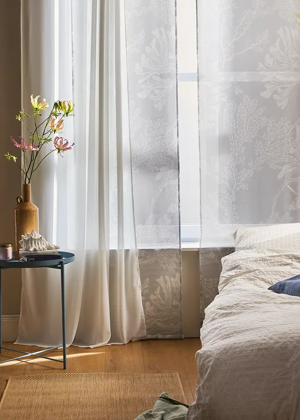 Panneau coulissant à imprimé floral (1 pce), bonprix