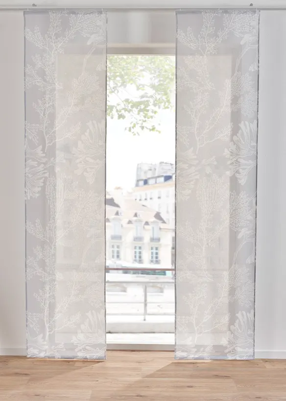 Panneau coulissant à imprimé floral (1 pce), bonprix