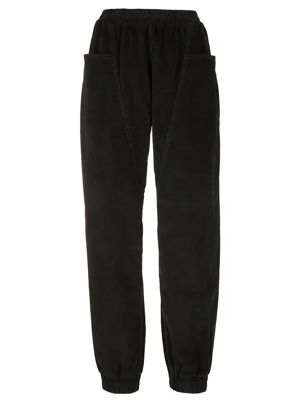 Pantalon en velours côtelé, coton extensible, bonprix