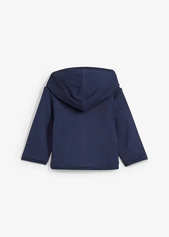 Sweat zippé réversible pour bébé, bonprix