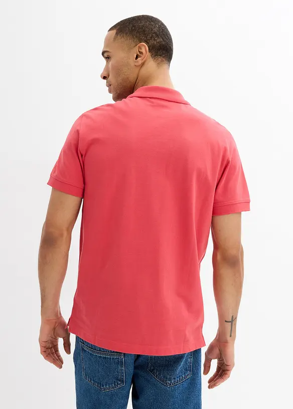 Polo en maille piquée 100% coton, bonprix