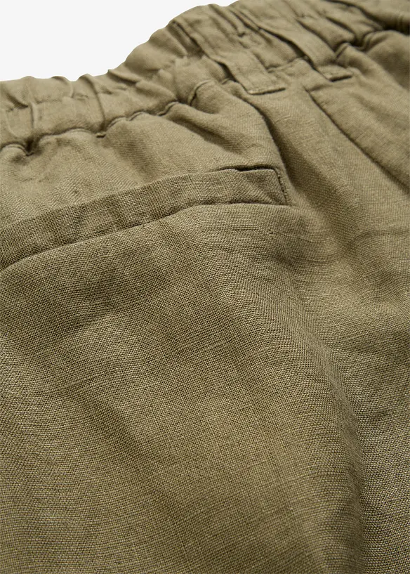 Pantalon en lin, bonprix