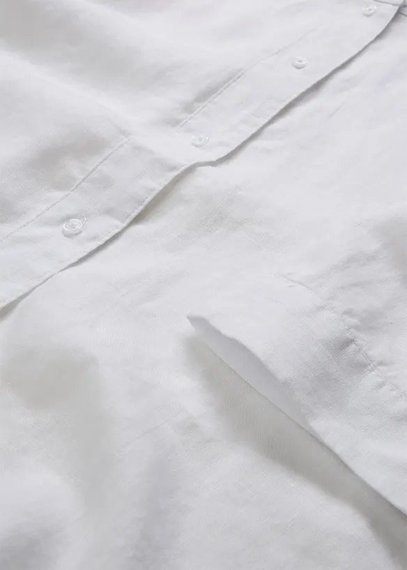 Chemisier oversize 100% lin, bonprix