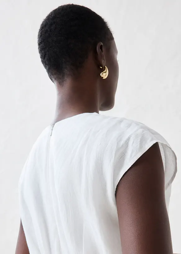 Robe fourreau, 100% lin, bonprix