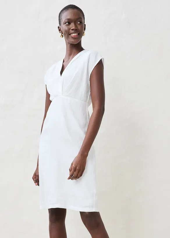 Robe fourreau, 100% lin, bonprix