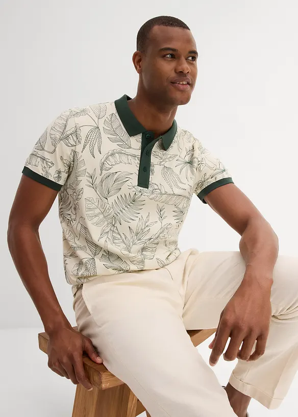 Polo en coton, bonprix