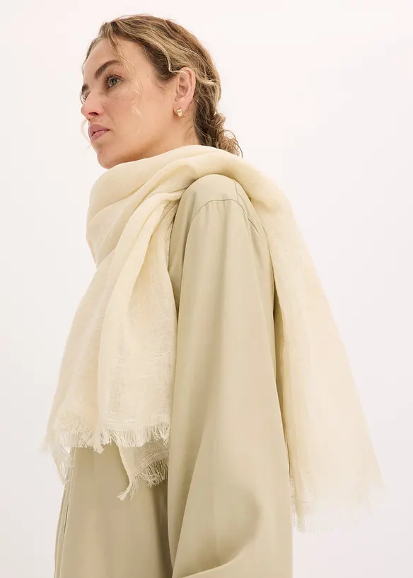 Foulard estival en lin, bonprix