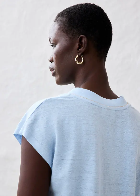 T-shirt 100% lin, bonprix