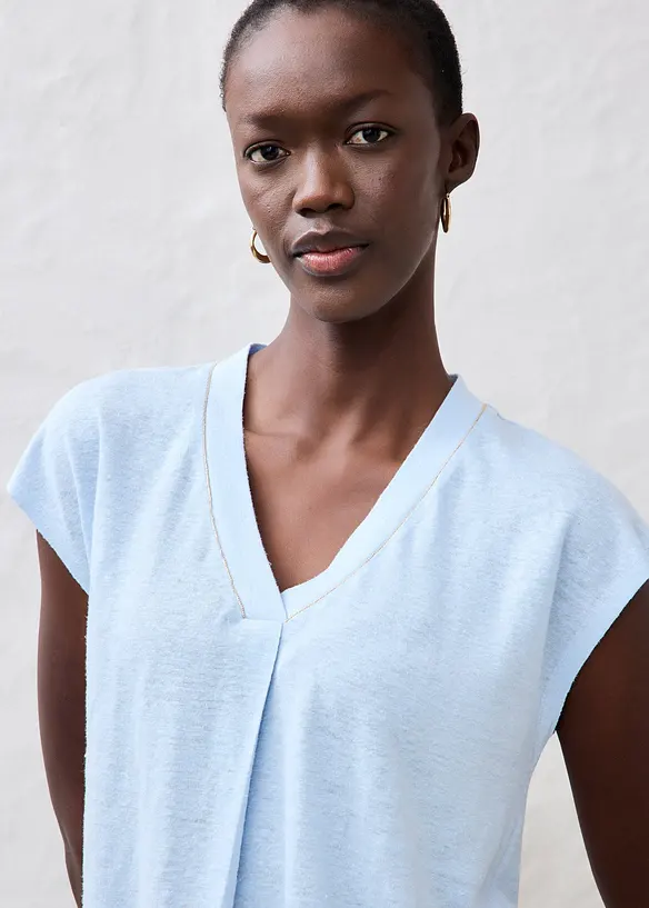 T-shirt 100% lin, bonprix