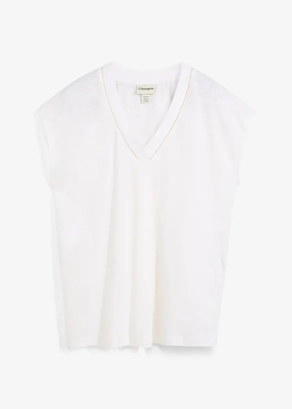 T-shirt 100% lin, bonprix