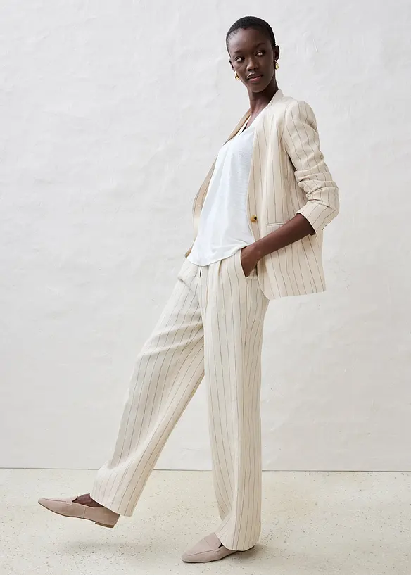 T-shirt 100% lin, bonprix