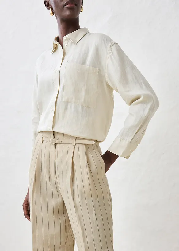 Pantalon et ceinture (ens. 2 pces), bonprix