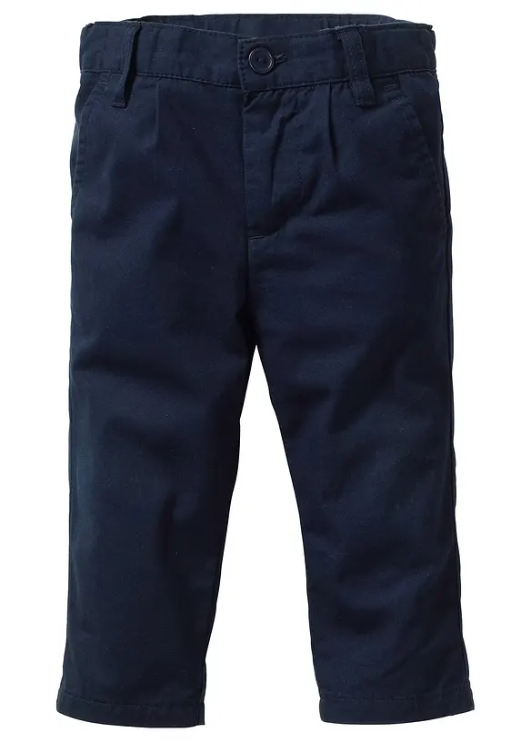 Chemise + veston + pantalon 100% coton (ens. 3 pces), bonprix