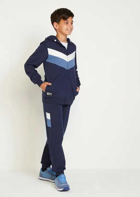 Survêtement garçon (ens. 2 pces) 100% coton, bonprix