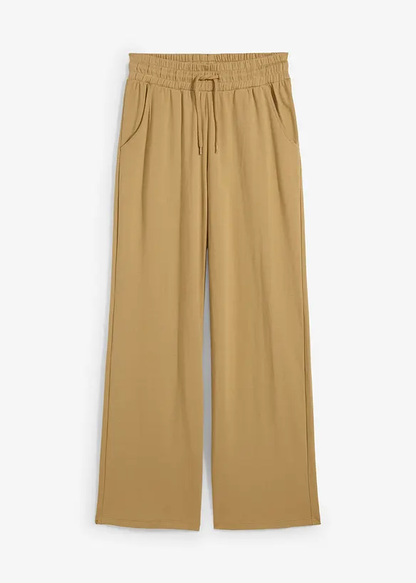 Pantalon en jersey interlock, bonprix