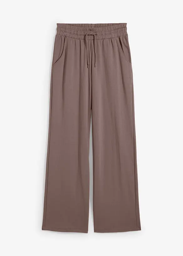 Pantalon en jersey interlock, bonprix