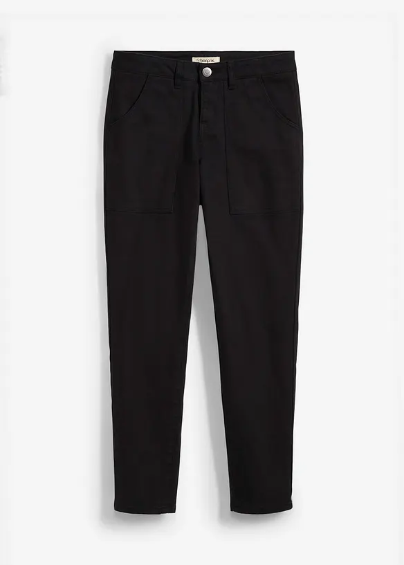 Pantalon en twill de coton extensible, bonprix