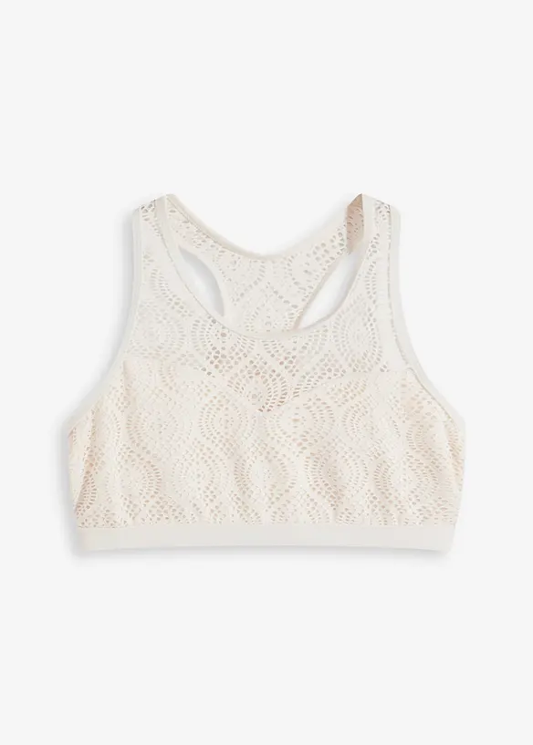 Haut de bikini brassière avec dentelle, bonprix