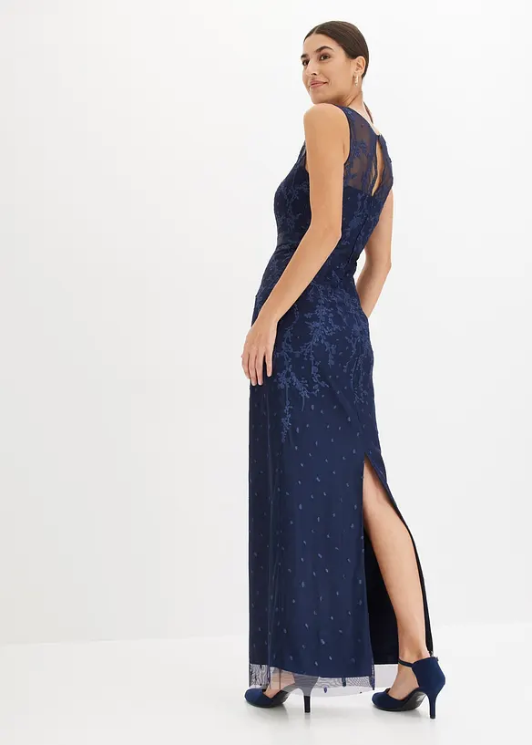 Robe en dentelle avec broderie, bonprix