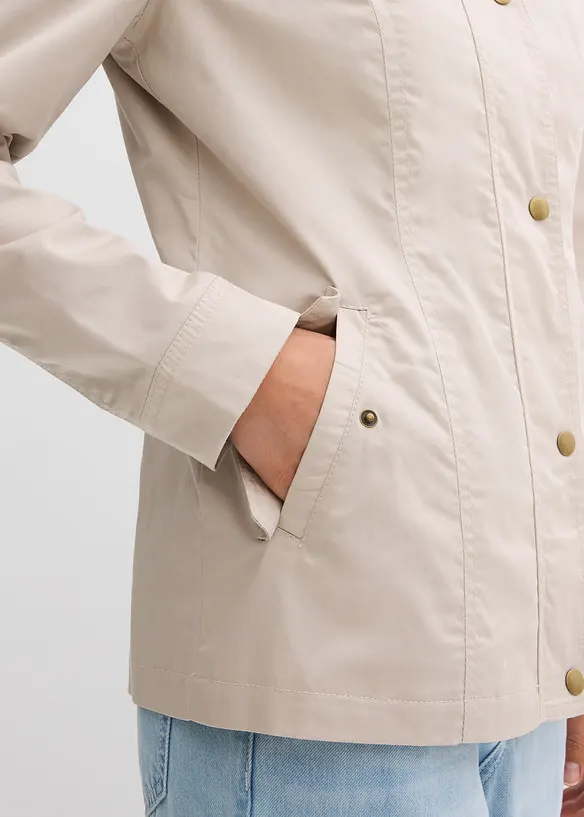 Veste &agrave; col montant, bonprix