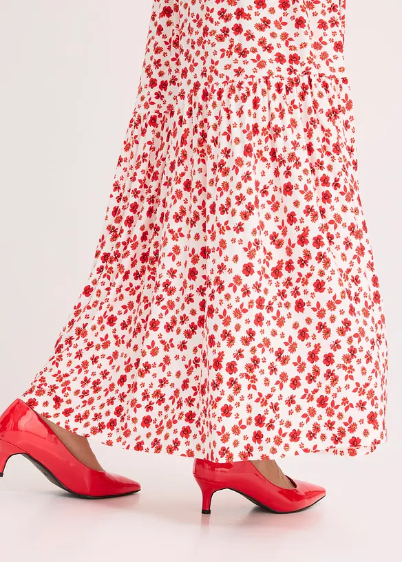 Robe longue en viscose extensible, bonprix