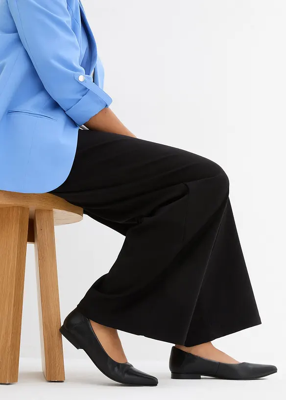 Pantalon large à pinces, bonprix