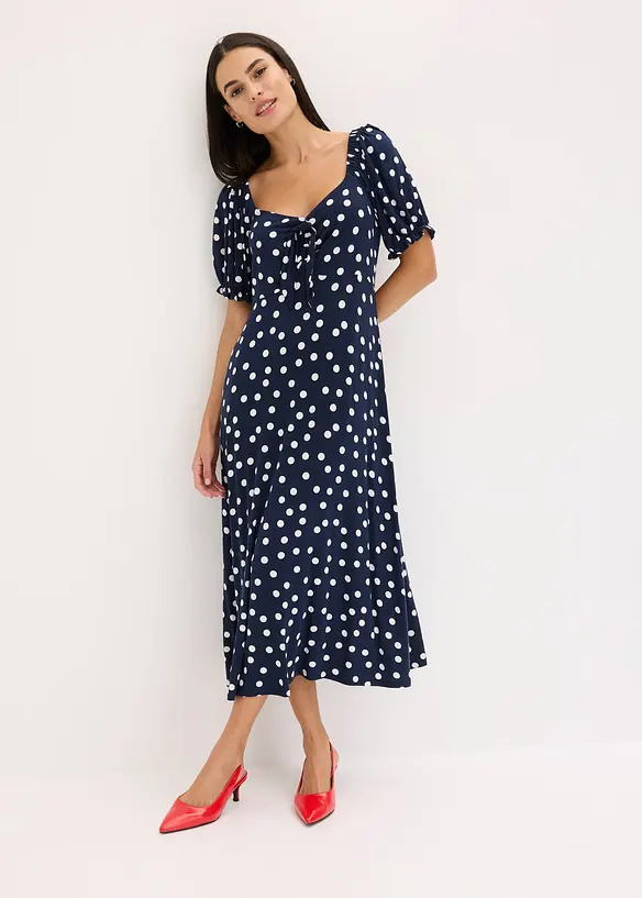 Robe midi en viscose extensible, bonprix
