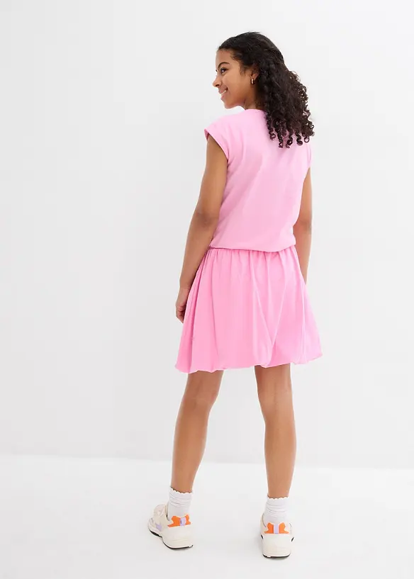 Jupe boule en coton extensible, bonprix