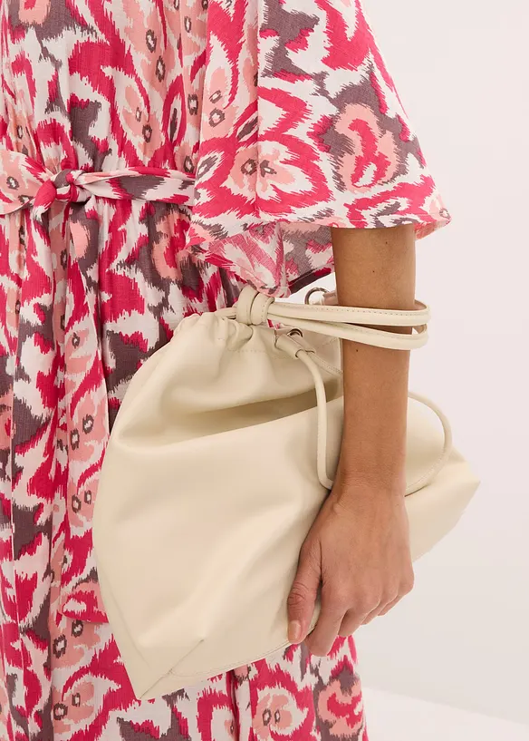 Robe midi imprimée en viscose mélangée, bonprix