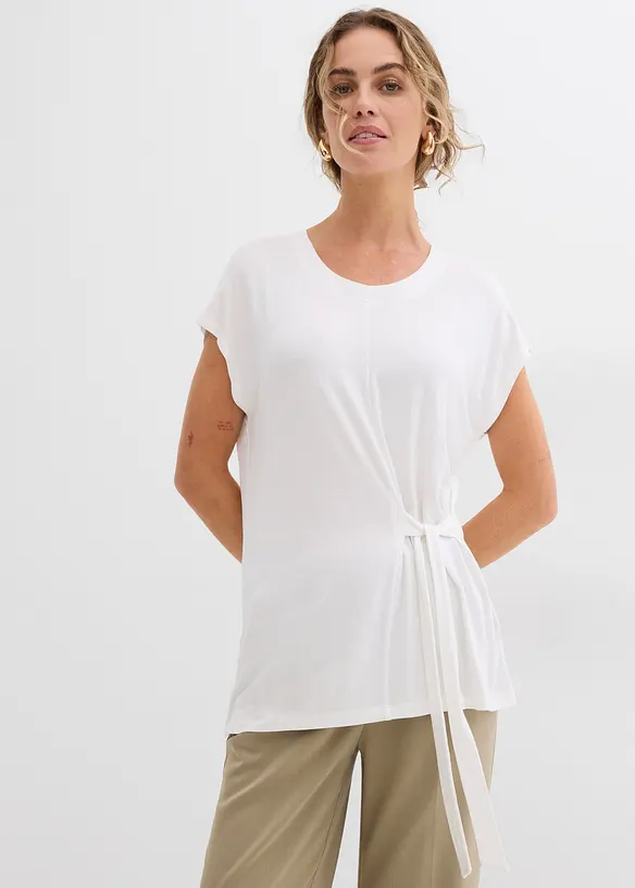T-shirt doux en viscose extensible, bonprix