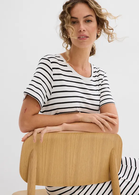 Robe en jersey 100% coton, bonprix