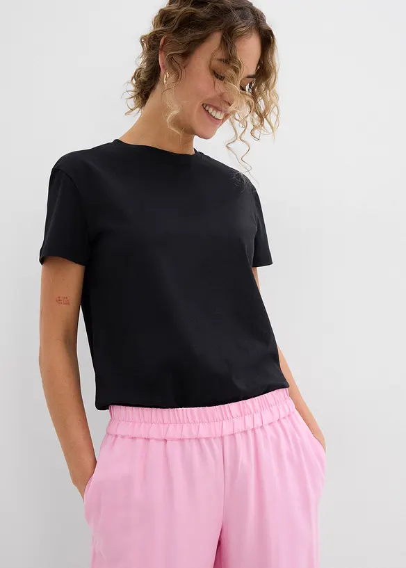 Jupe-culotte douce en viscose mélangée, bonprix