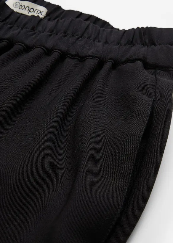 Jupe-culotte douce en viscose mélangée, bonprix
