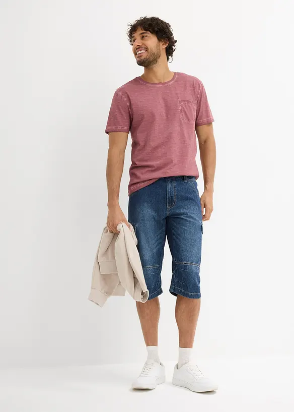 T-shirt effet délavé, bonprix