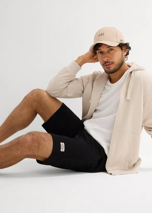 Lot de 2 bermudas en molleton, bonprix