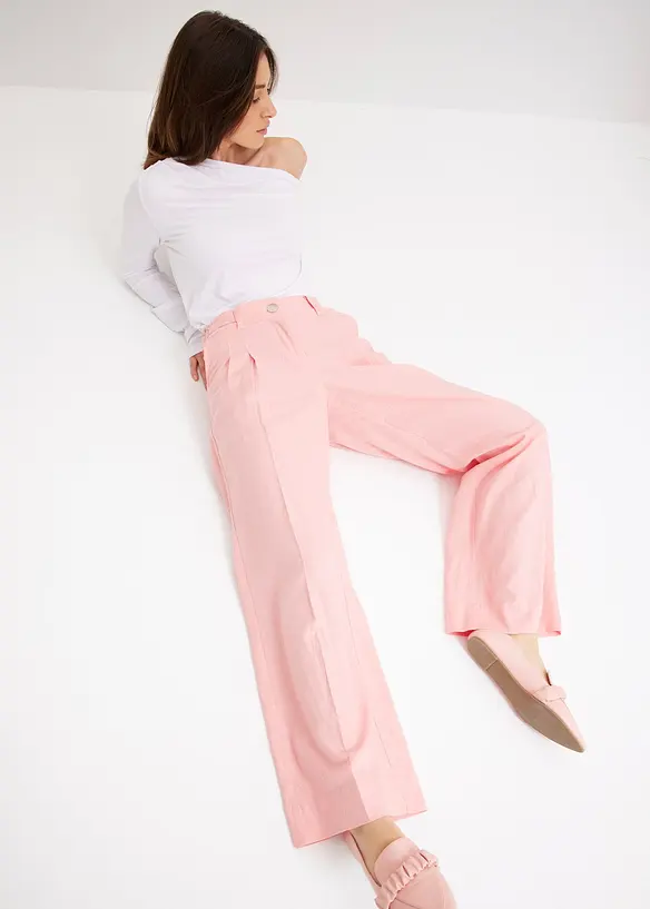 Pantalon palazzo léger, bonprix