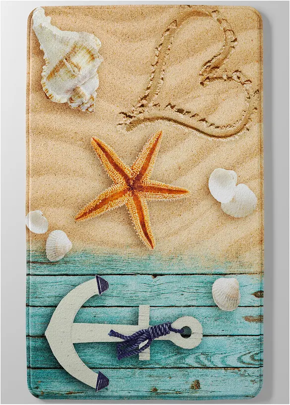 Tapis salle de bain à mémoire de forme, bonprix