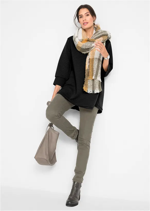 Sweat long avec viscose, bonprix