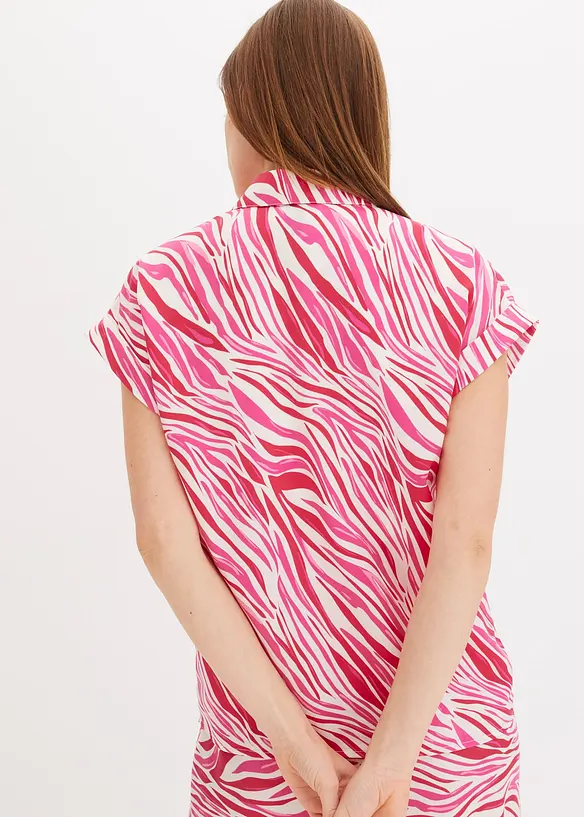 Chemisier en satin fluide, bonprix