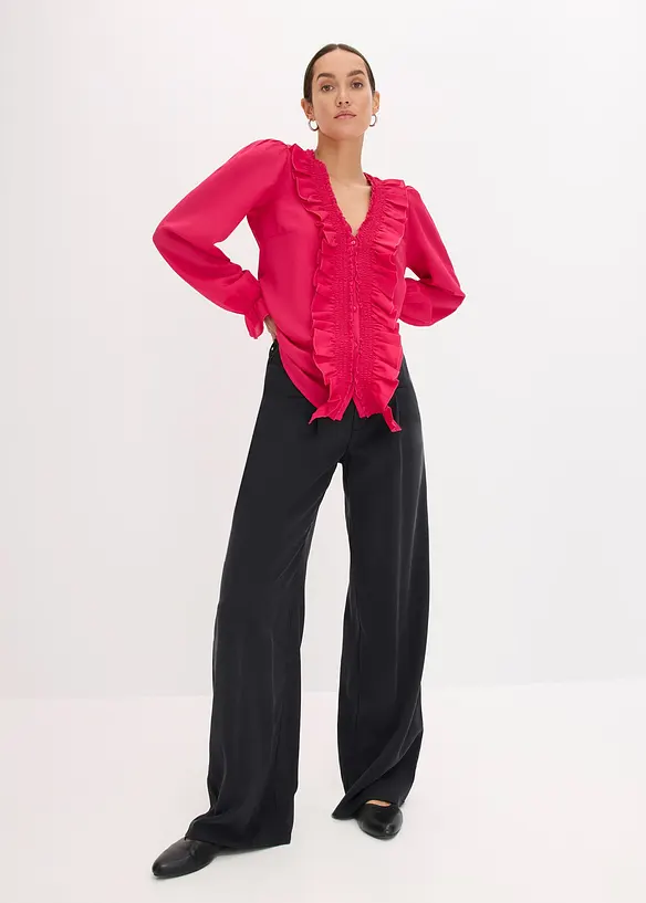 Blouse à volants, bonprix