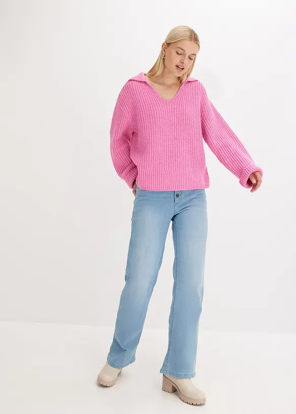 Pull en grosse maille, bonprix