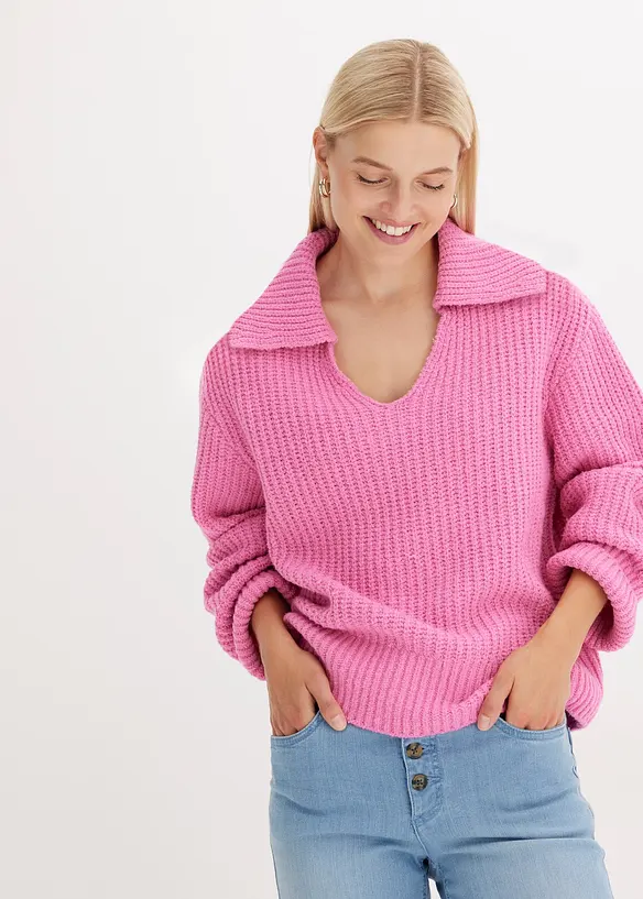 Pull en grosse maille, bonprix